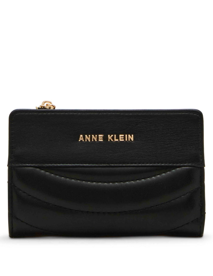 Anne Klein 2 Piece Gift Set with Flap Crossbody and Bifold Wallet