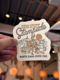 2024 Light Gem State Stampede Sticker
