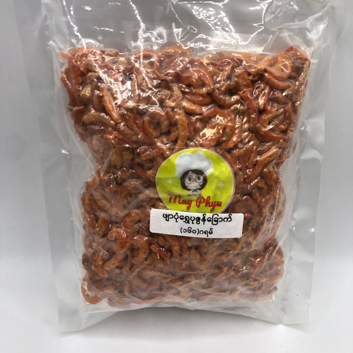 May Phyu Golden Dried Shrimp (ဖျာပုံ ရွှေပုဇွန်ခြောက်)