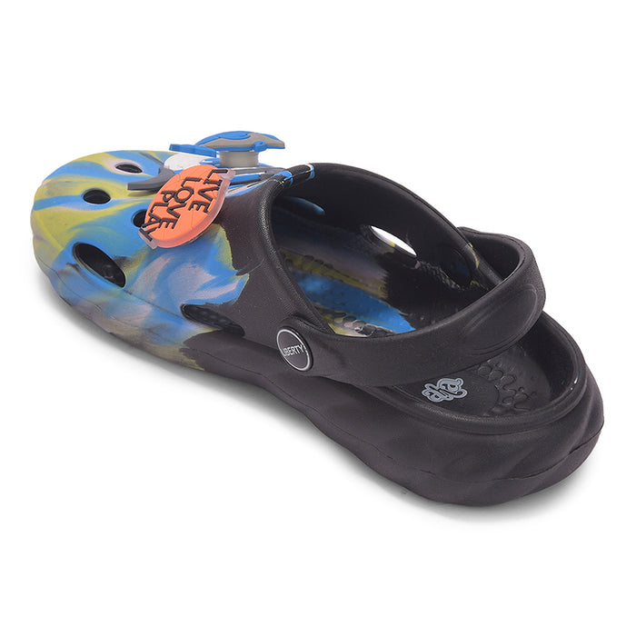 A Ha Beachwalk6 Black Casual Clogs Sandal For Kids By Liberty