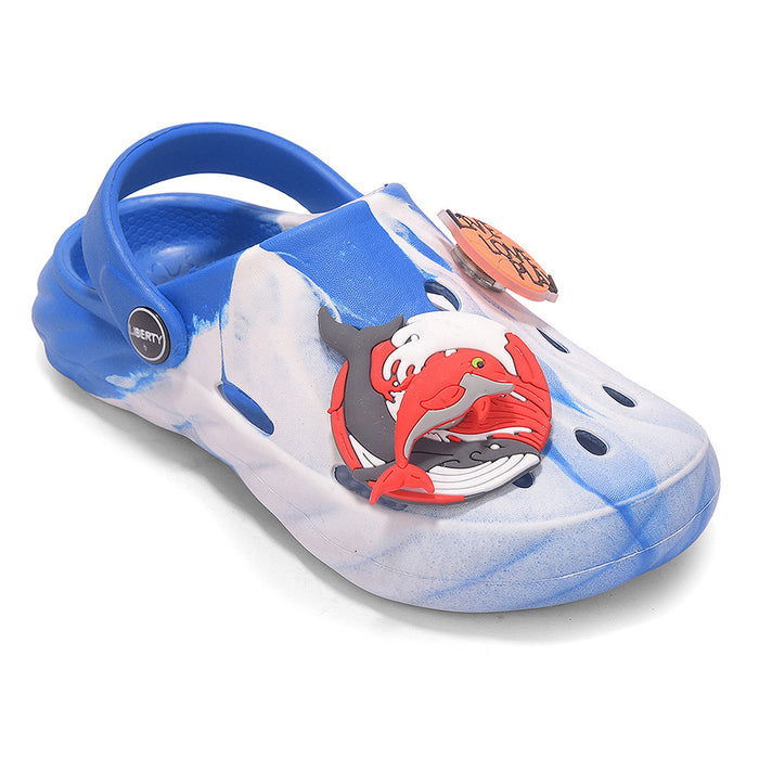 A Ha Beachwalk6 Royal Blue Casual Clogs Sandal For Kids By Liberty