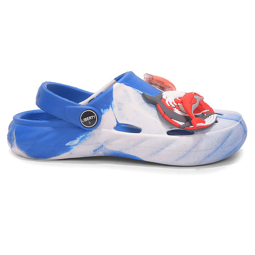 A Ha Beachwalk6 Royal Blue Casual Clogs Sandal For Kids By Liberty