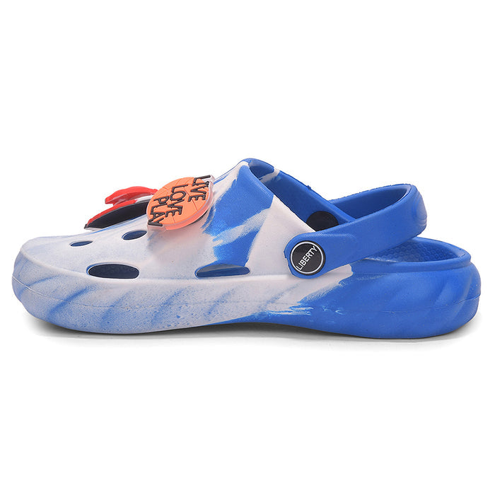 A Ha Beachwalk6 Royal Blue Casual Clogs Sandal For Kids By Liberty