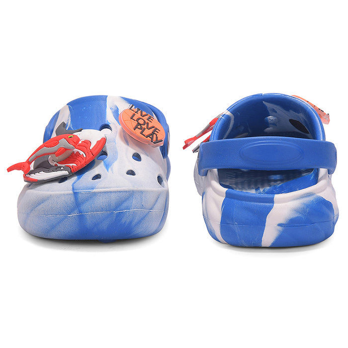 A Ha Beachwalk6 Royal Blue Casual Clogs Sandal For Kids By Liberty