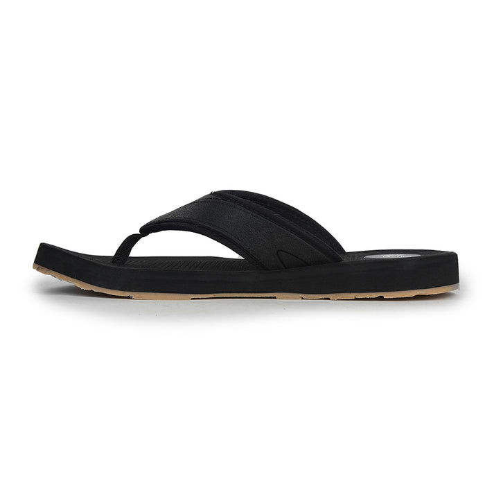 A-HA Black Casual Slipper For Men ANCO-7