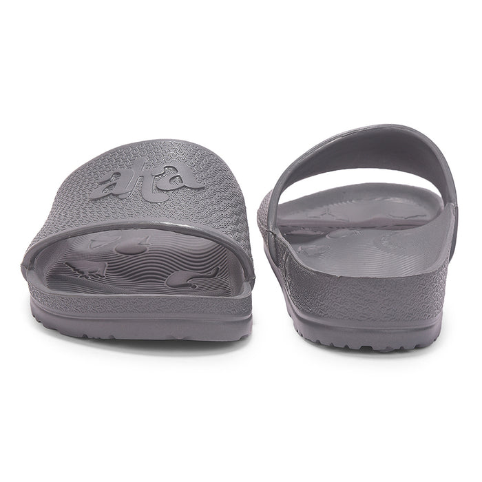 A Ha Doctor 2M Dark Grey Casual Slip On Slides For Men By Liberty