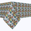 Abstract Animal Print Plaid Rectangles