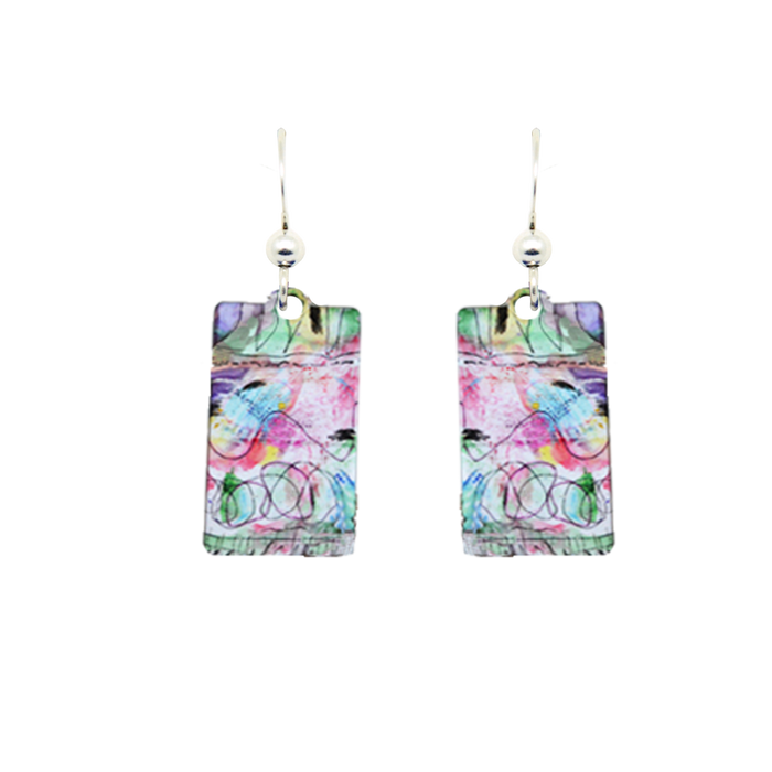 Abstract Earrings #1813 by d'ears