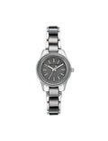 Anne Klein Grey/Silver-Tone Acetate Bracelet Link Watch