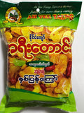 Ah Yee Taung Crispy Mixed Beans (အရီးတောင်းအစာစုံနှစ်ပြန်ကြော်) 320 gm - Myanmar Food USA