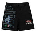 Animal Lovers Embroidered Shorts