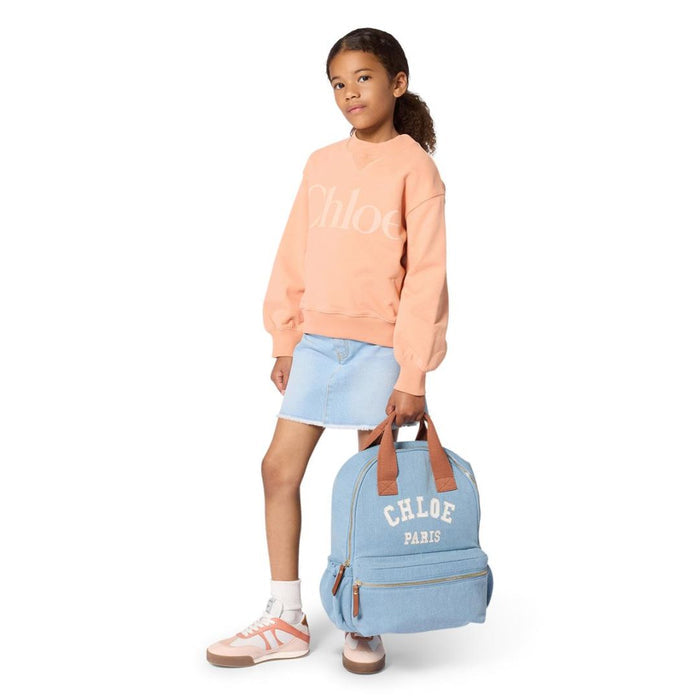 Apricot Logo Sweat Top