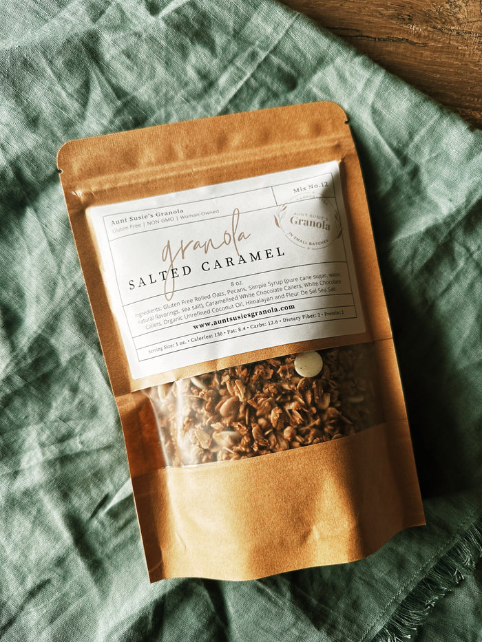 AUNT SUSIE’S GRANOLA  Salted Caramel Granola