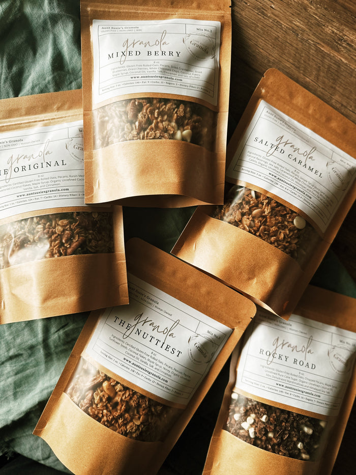 AUNT SUSIE’S GRANOLA  Salted Caramel Granola