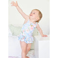 Babies Blue Floral Swimsuit