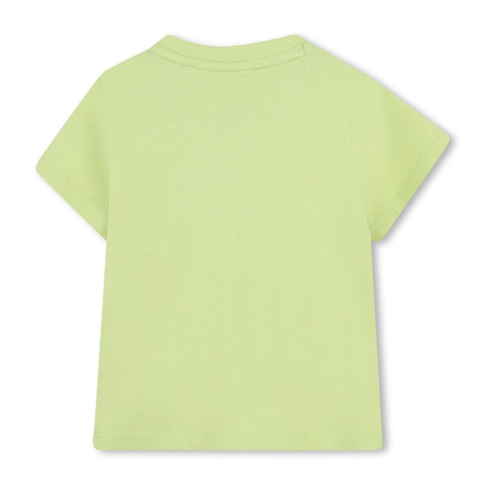 Babies Lime Green Triple Logo T-Shirt