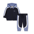 Babies Navy & Blue Hoodie Tracksuit