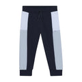 Babies Navy Colour Block Sweat Pants