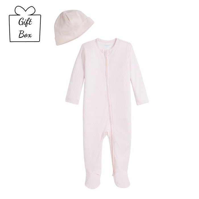 Babies Pale Pink Babygrow Gift Set
