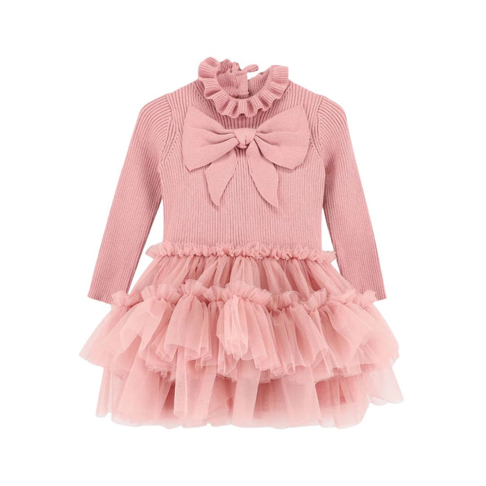 Babies Pink Knitted "Bliss" Dress