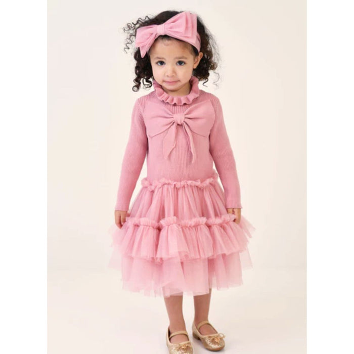Babies Pink Knitted "Bliss" Dress