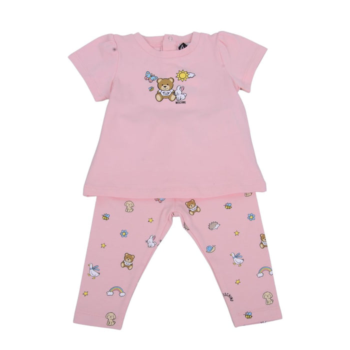 Babies Pink Multi Toy Legging Set