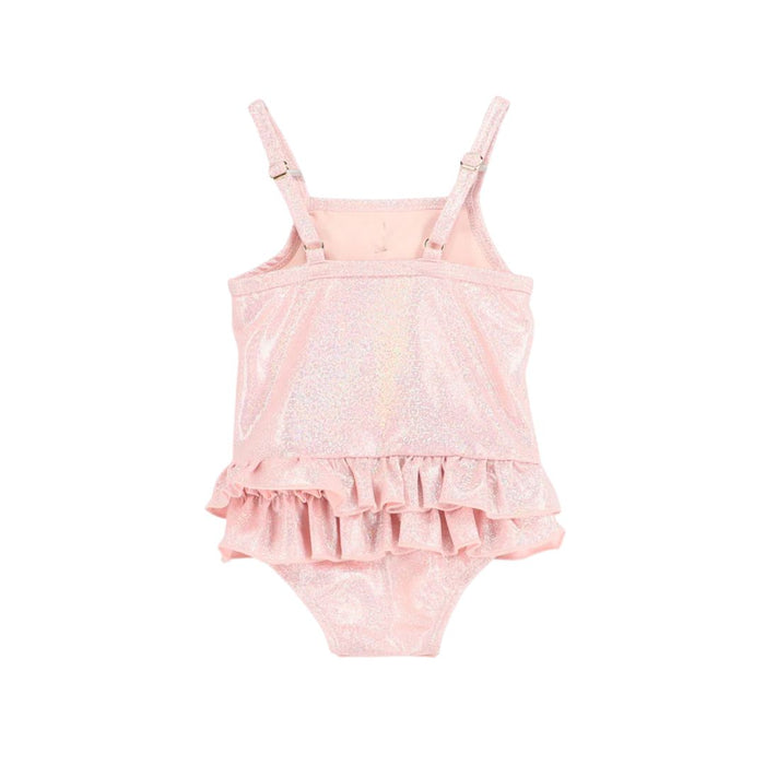 Babies Pink Sparkle Swimsuit