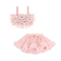 Babies Pink Sparkle Tulle Tutu Set