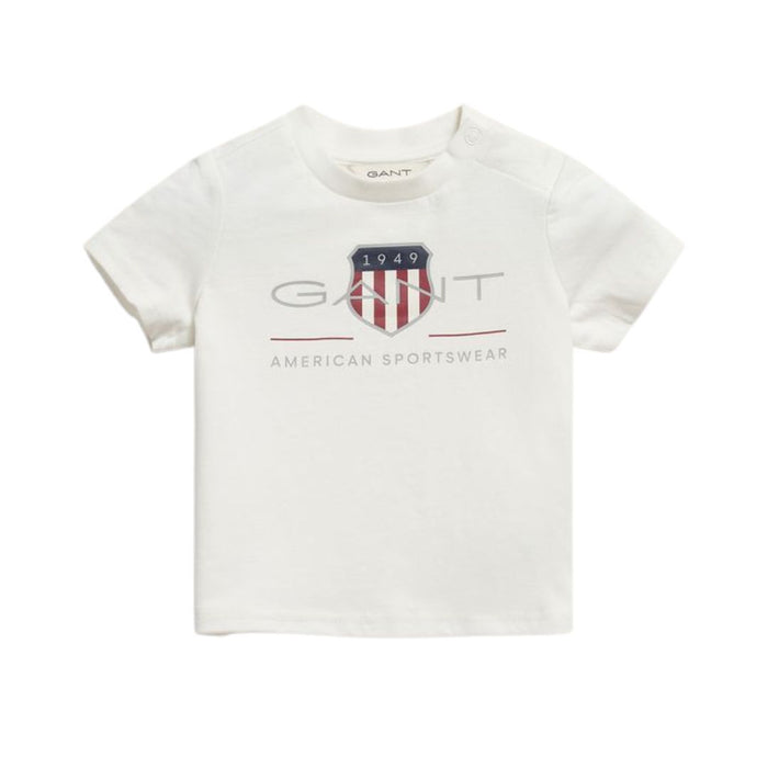 Babies White Large Shield T-Shirt