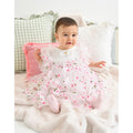 Babies White & Pink 3D Flower Dress