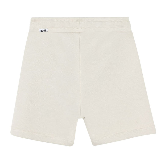 Baby Boys Beige Sweat Shorts