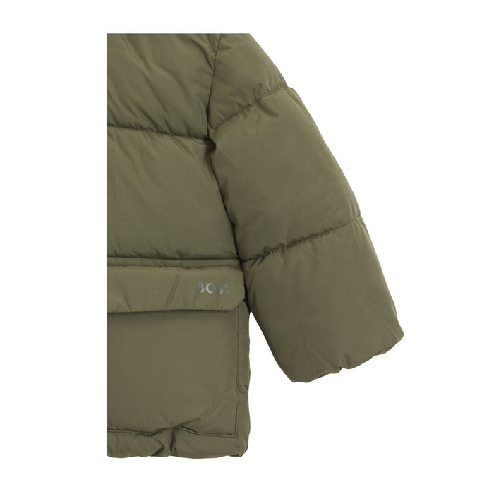 Baby Boys Khaki Puffer Jacket