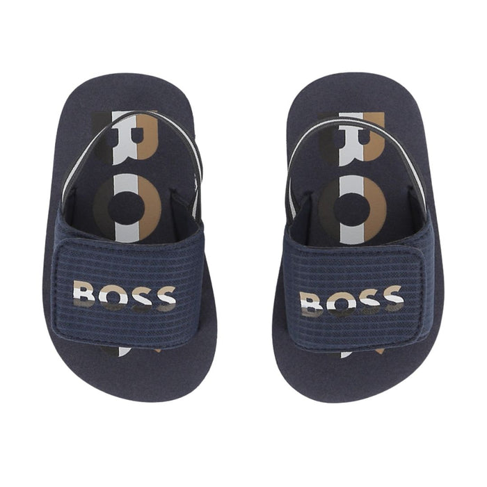 Baby Boys Navy Slides