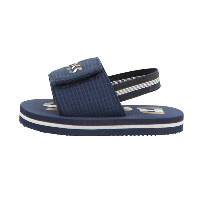Baby Boys Navy Slides