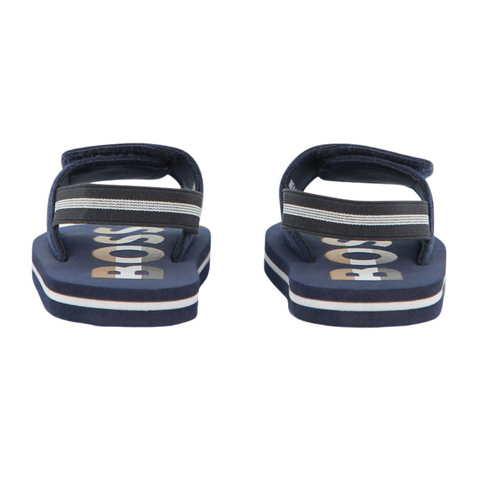 Baby Boys Navy Slides
