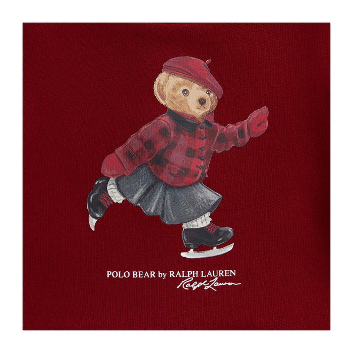 Baby Girls Burgundy Tracksuit
