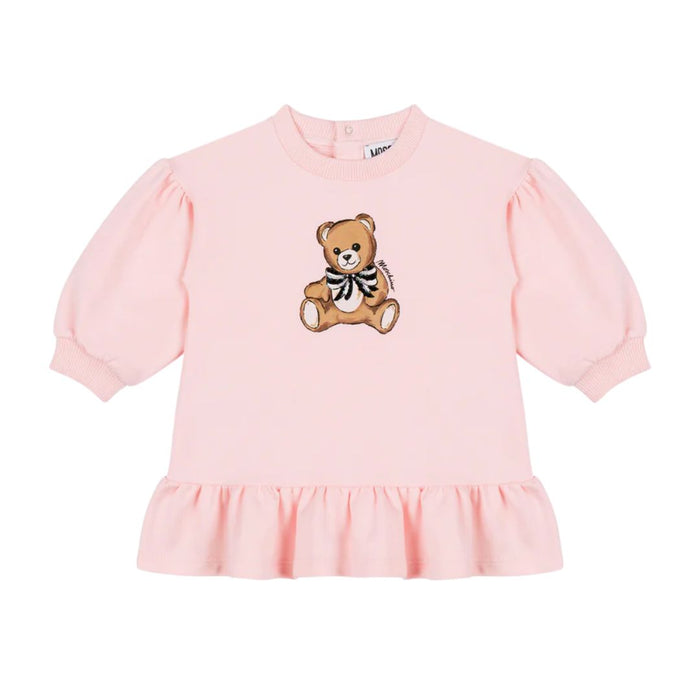 Baby Girls Pink Teddy Dress