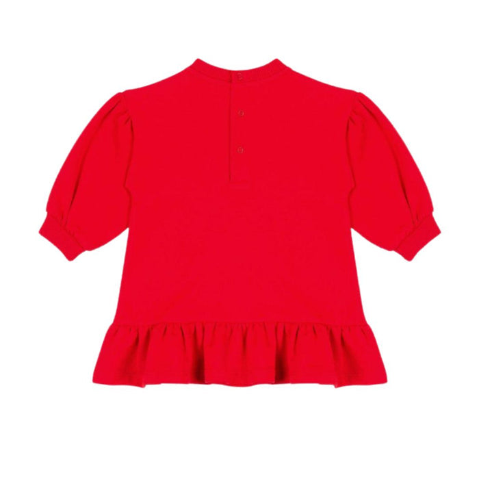Baby Girls Red Teddy Dress