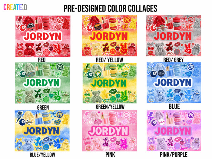 Bag Charm Kits - Pre-Designed Collages