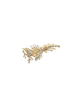 Anne Klein Gold Tone Baguette Stone Bird Brooch