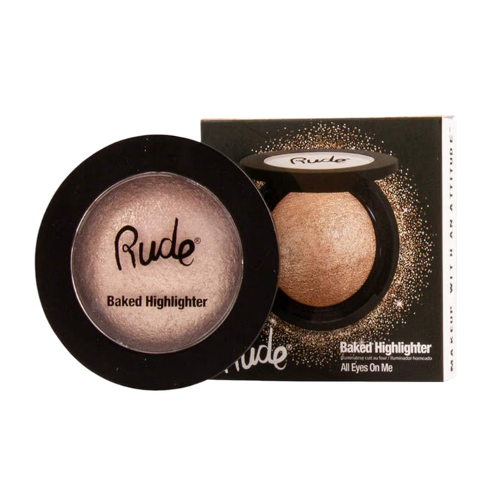 Baked Highlighter All Eyes On Me Rude Cosmetics