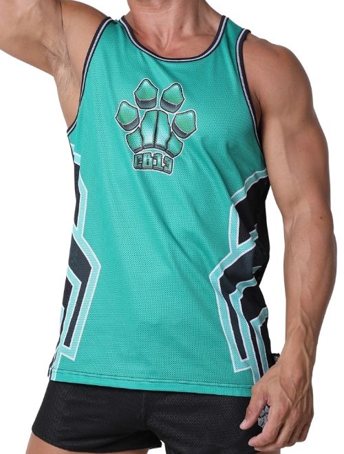 Bandit Mesh Tank Top - Green