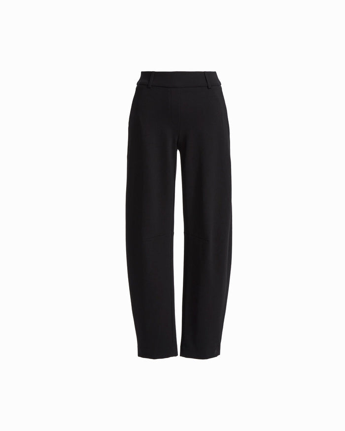 Anne Klein ANNE BLACK Barrel Leg Mid-Rise Pant