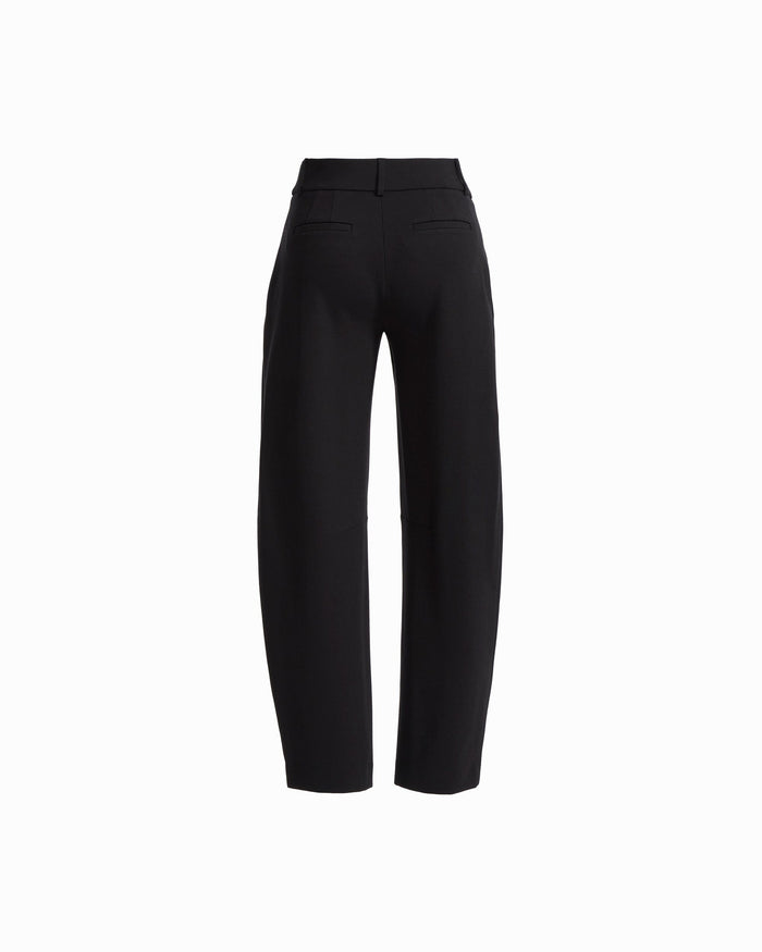 Anne Klein Barrel Leg Mid-Rise Pant