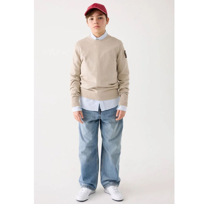Beige Basic Braw Jumper