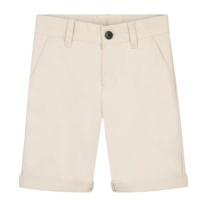 Beige Chino Shorts