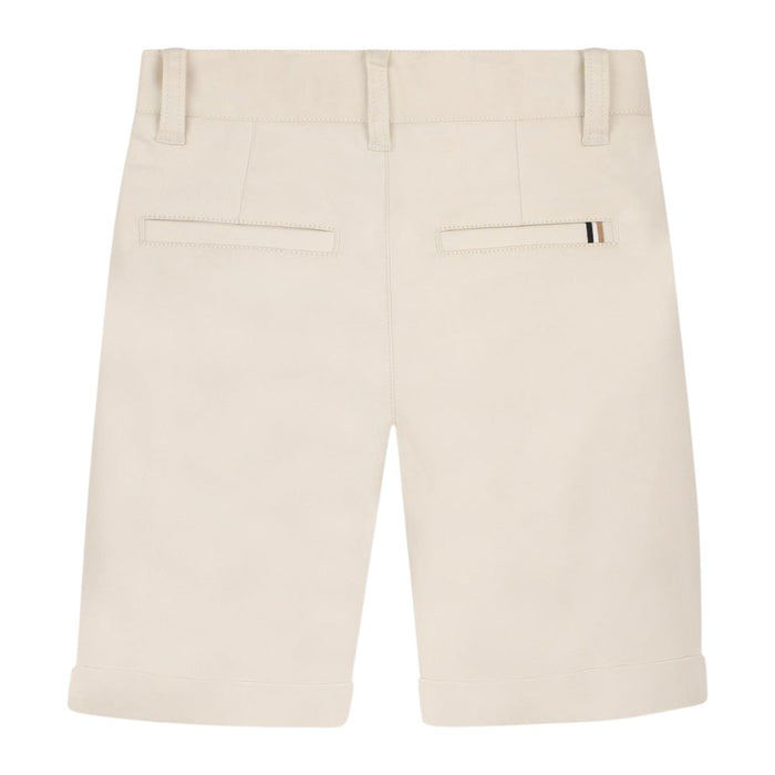 Beige Chino Shorts