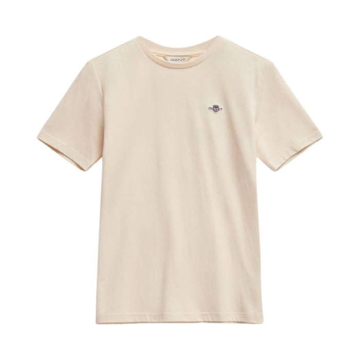 Beige Small Logo T-Shirt