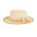 Beige Straw Hat