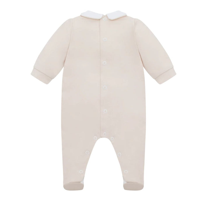 Beige Teddy Babygrow & Hat